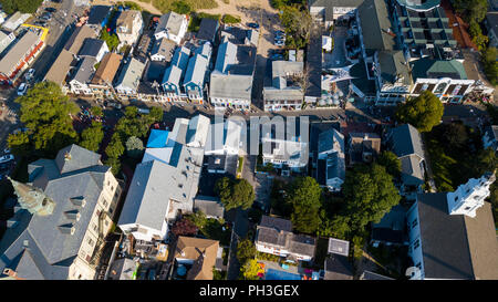 Commerce Street, Provincetown, MA, USA Stock Photo