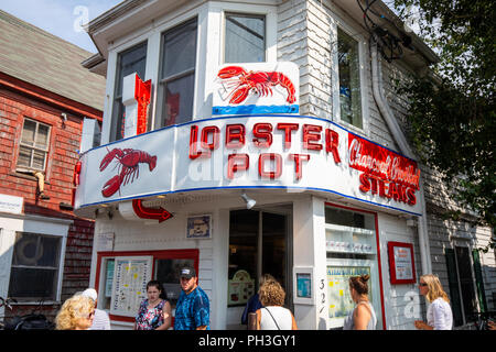 Lobster Pot restaurant, Provincetown, MA, USA Stock Photo