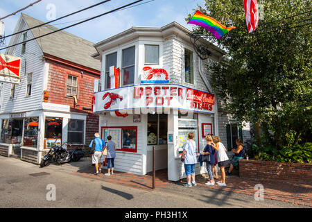 Lobster Pot restaurant, Provincetown, MA, USA Stock Photo