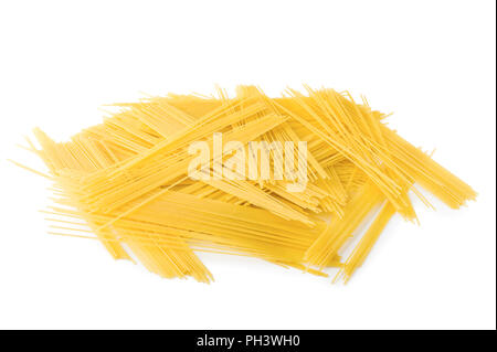 pasta, spaghetti, isolated on white background Stock Photo