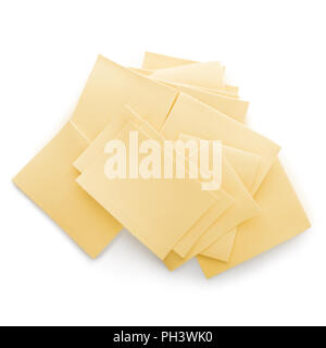 pasta isolated on white background Stock Photo