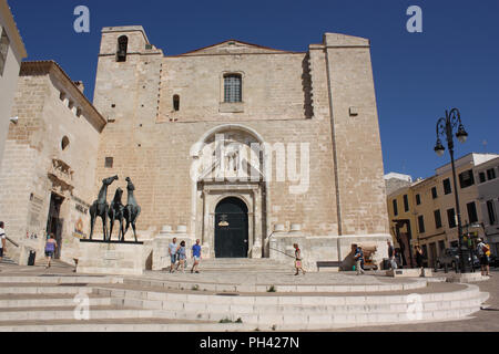 Spain. Balearic Islands. Menorca. Mahon. Iglesia de Nostra Senyora del Carme (Església del Carme). Stock Photo