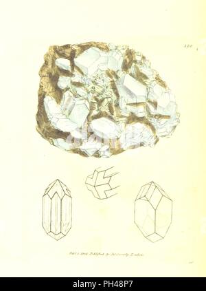 Image  from page 64 of 'British Mineralogy or coloured figures intended to elucidate the mineralogy of Great Britain. By J. Sowerby (with assistance). F.P' . Stock Photo