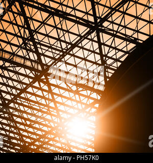 Skylight window -  architectural background Stock Photo