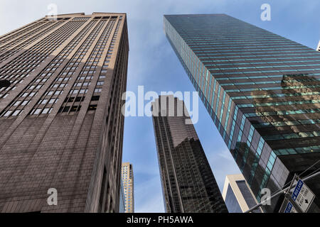 Sony Plaza (1984), 550 Madison Avenue, Midtown Manhattan, New York City, USA Stock Photo