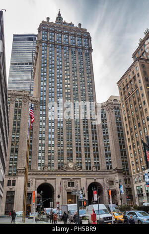 Helmsley building (1929), 230 Park Avenue, Midtown Manhattan, New York City, USA Stock Photo