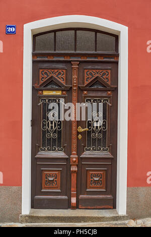 Old historical town of Bautzen Budisyn Stock Photo