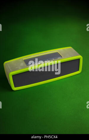 Portable bluetooth speaker Stock Photo