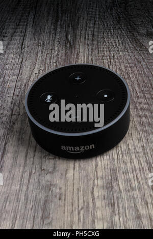 Amazon Echo Dot Stock Photo