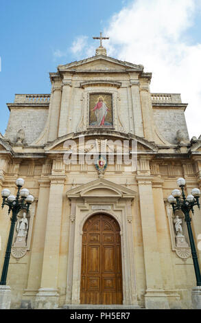 St. Paul church located in Rabat, Malta Stock Photo