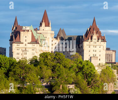Fairmont Chateau Laurier in Ottawa - Ontario, Canada Stock Photo
