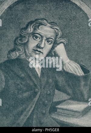 'George Psalmanazar (b. (?) 1679, d. 1763)', 1907. Artist: Unknown. Stock Photo