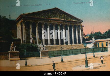 The Chamber of Deputies, Paris, c1920. Artist: Unknown. Stock Photo