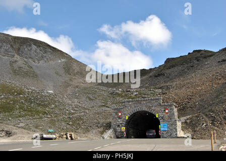 Austria. Tunnel on Grossglockner High Alpine Road, Stock Photo