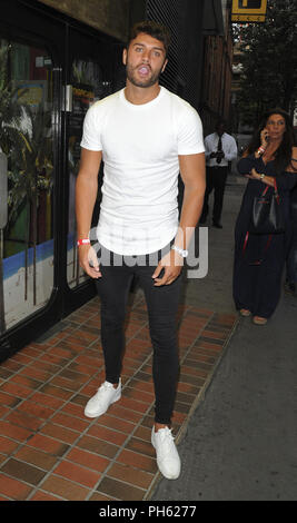 Various celebrities attend The Sun Online's Love Island Final Viewing Party  Featuring: Michael Thalassitis Where: London, United Kingdom When: 30 Jul 2018 Credit: WENN.com Stock Photo