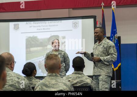 PACAF command chief visits Andersen AFB > Andersen Air Force Base > Features