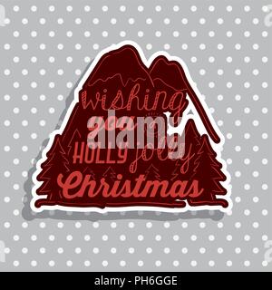 merry christmas and happy new year  Stock Vector