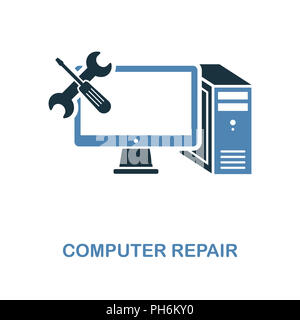 PC Computer Repair Service Logo Template Design Digital 