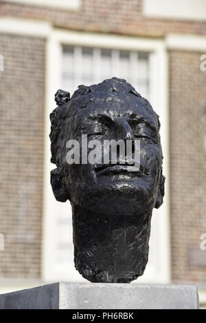 sculpture, Grote Markt, Haarlem, The Netherlands Stock Photo