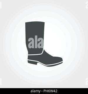 Rubber Boots icon. Pixel perfect element. Premium Rubber Boots icon design from clothes collection. For web, mobile, software, print. Stock Vector