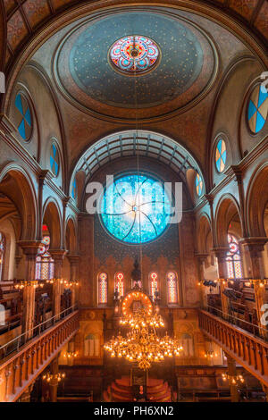 Eldridge Street Synagogue in Manhattan New York City Stock Photo