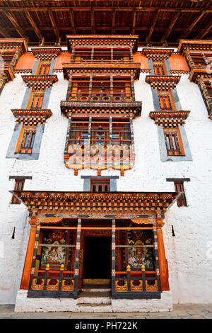 Paro Inside Inside of Paro Dzong, Paro, Bhutan, Asia Stock Photo - Alamy