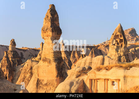 Fairy chimney in cappadocia Stock Photo