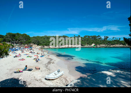 Cala Mondrago, Mondrago Natural Park, Majorca, Balearics, Spain Stock Photo