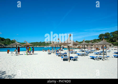 Cala Mondrago, Mondrago Natural Park, Majorca, Balearics, Spain Stock Photo