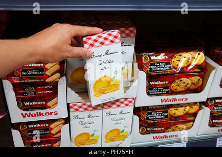 Bonne Maman cakes and biscuits. Stock Photo