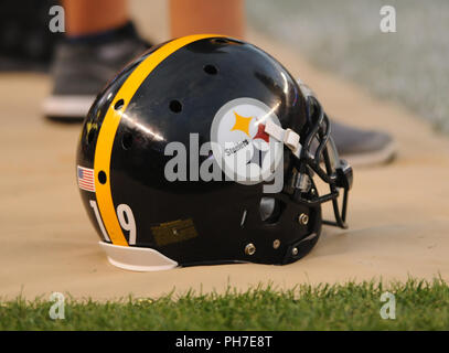 Pittsburgh, USA. 30th Aug 2018. August 30th, 2018: Steelers #14 Tevin Jones  during the Pittsburgh Steelers vs Carolina Panthers game at Heinz Field in  Pittsburgh, PA. Jason Pohuski/CSM Credit: Cal Sport Media/Alamy