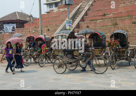 Kathmandu, Nepal - April 13, 2016: Basantapur Durbar After Major ...