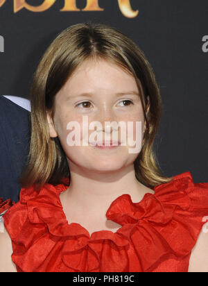 Film Premiere Christopher Robin  Featuring: Bronte Carmichael Where: Los Angeles, California, United States When: 31 Jul 2018 Credit: Apega/WENN.com Stock Photo