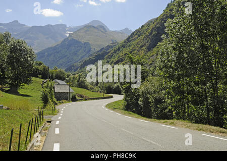 Cirque de Gavarnie, landscape, Pyrenees, France Stock Photo