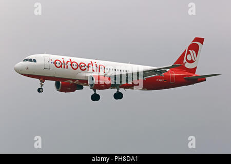 Airbus A320-214 of Air Berlin. Stock Photo