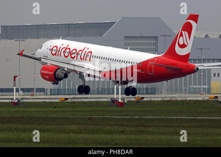 Airbus A320-214 of Air Berlin. Stock Photo