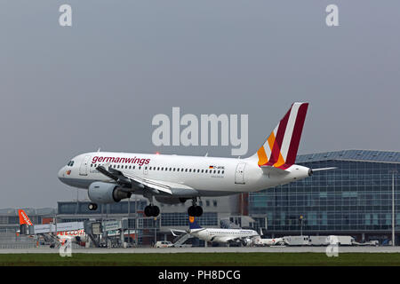 Airbus A319-112 der Germanwings. Stock Photo