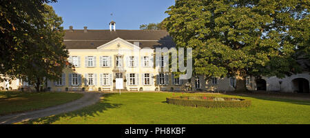 Ossenberg castle, Rheinberg, Lower Rhine, Germany Stock Photo