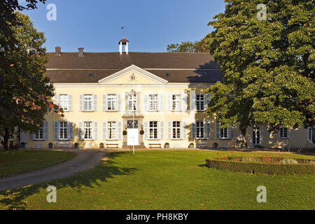 Ossenberg castle, Rheinberg, Lower Rhine, Germany Stock Photo