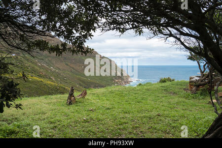 Sea view from Hout Bay, a suburb of Cape Town, South Africa Stock Photo