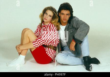 Model Susi aus der Bravo Foto Love Story, beim Fotoshooting im Studio