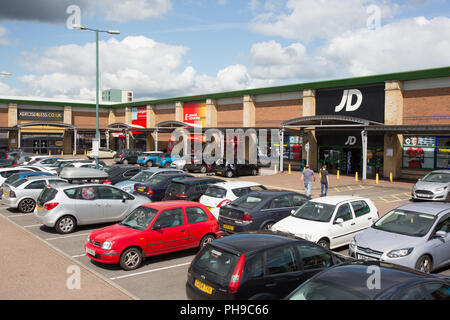 Parc Tawe North Retail Park, Swansea Stock Photo