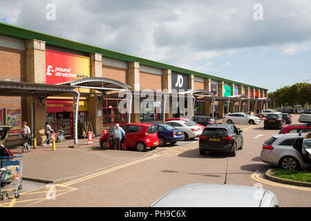 Parc Tawe North Retail Park, Swansea Stock Photo