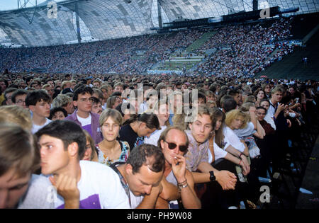 Genesis on 17.07.1992 in Munich - Fans | usage worldwide Stock Photo