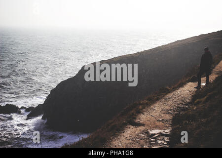 Coast near Howth, Ireland Stock Photo