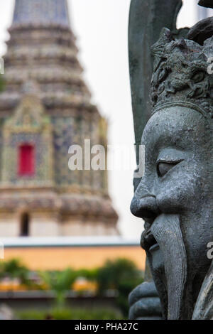 At temple Wat Pho, Bangkok, Thailand Stock Photo