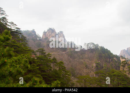 Huang Shang, Yellow Mountains, China Stock Photo