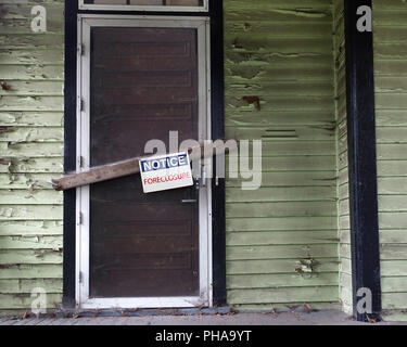 Foreclosed house Stock Photo