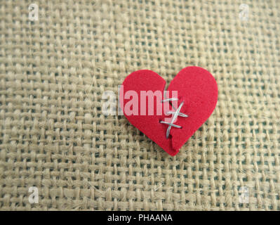 Red heart Stock Photo