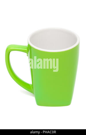 empty green mug Stock Photo